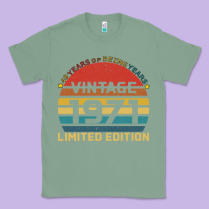 Vintage 1971 Limited Classic Tee Designed By Bettercallsaul