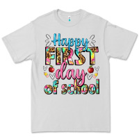 Dove Grey happy first day of school Premium Tee - BundleAndBundleShop