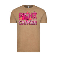 Vintage Coffee fight cancer Vintage Tee - NancyCooperArtShop