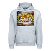 Heather Grey patriotic yaya tumbler Urban Hoodie - BarkalooDesign
