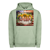 Pigment Oil Green patriotic yaya tumbler Urban Hoodie - BarkalooDesign