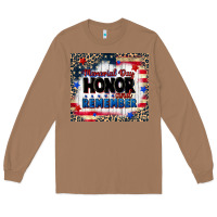 Toasted Coconut memorial day honor and remember Long Sleeve Tee - CowGirlArtShop