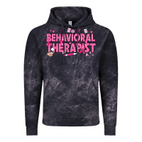 Cloud Black Breast Cancer behavioral therapist Vintage Hoodie - texasbilliewilder