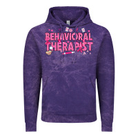 Cloud Purple Breast Cancer behavioral therapist Vintage Hoodie - texasbilliewilder