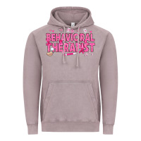 Vintage Zinc Breast Cancer behavioral therapist Vintage Hoodie - texasbilliewilder