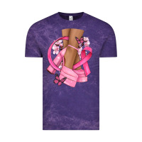 Cloud Purple breast cancer diva Vintage Tee - NancyCooperArtShop