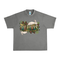 Tornado He lives Easter Urban Heavy Tee - NancyCooperArtShop