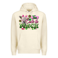Sandshell Too Cute To Pinch Premium Hoodie - FaDigitalArtStudio
