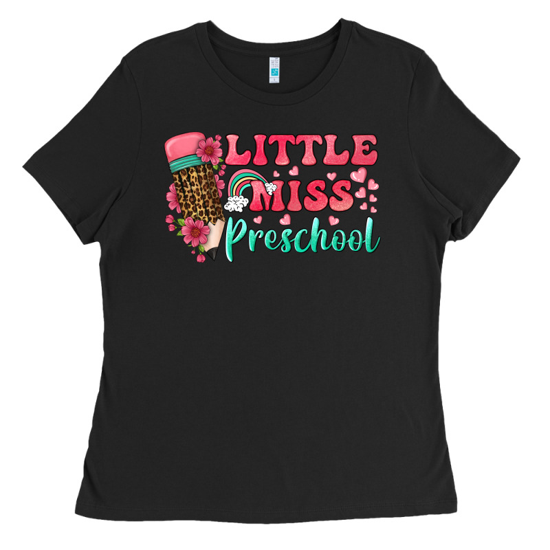 Little Miss Preschool Ladies Tee by BundleAndBundleShop | Teevron