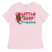 Bubblegum Pink little miss preschool Ladies Tee - BundleAndBundleShop