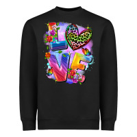 Black Love pride Heavyweight Sweatshirt - FaDigitalArtStudio