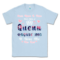 Dusty Blue Once Upon A Time There Was A Queen Who Was Born I Classic Tee - Bettercallsaul