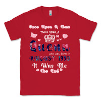 Red Once Upon A Time There Was A Queen Who Was Born I Classic Tee - Bettercallsaul