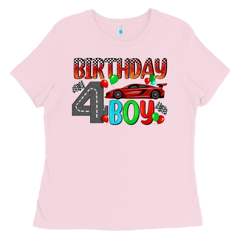 Birthday Boy 4 Ladies Tee by BundleAndBundleShop | Teevron