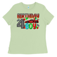 Matcha birthday boy 4 Ladies Tee - BundleAndBundleShop