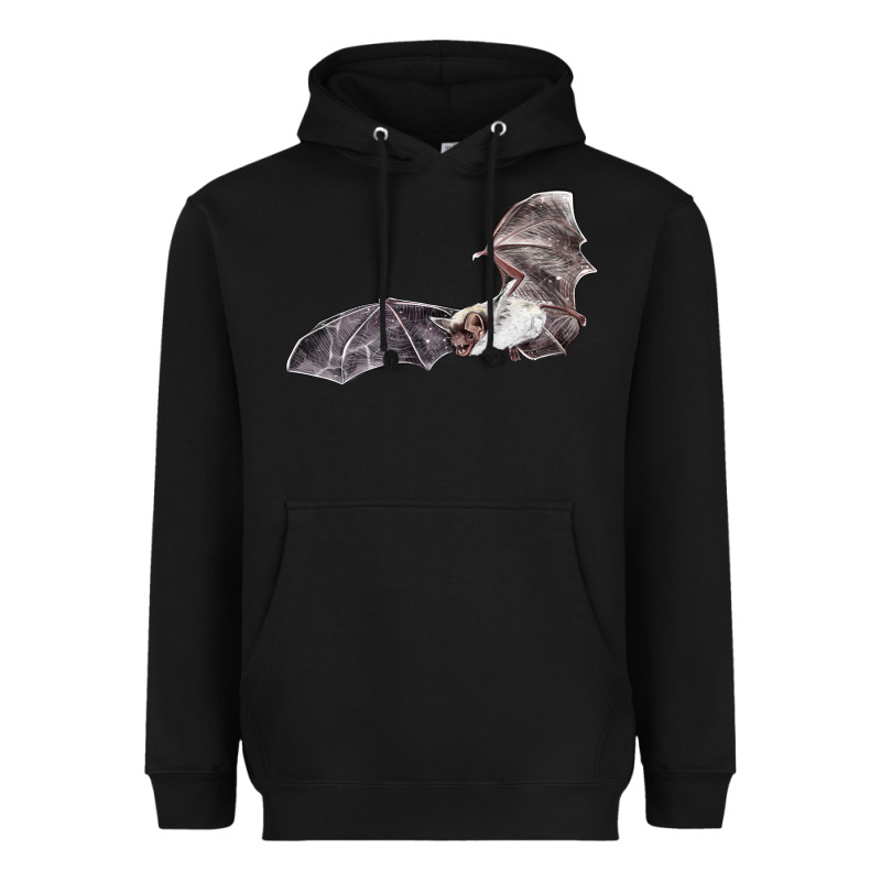 Mexican Free Tailed Bat Heavyweight Hoodie by LillyAllenDesigns | Teevron