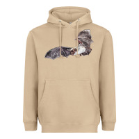 Mushroom mexican free tailed bat Heavyweight Hoodie - LillyAllenDesigns