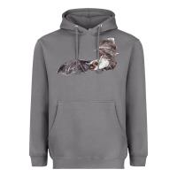 Storm mexican free tailed bat Heavyweight Hoodie - LillyAllenDesigns