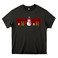 Asphalt Christmas snowman Heavy Core Tee - JahusDesignShop