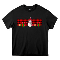 Black Christmas snowman Heavy Core Tee - JahusDesignShop