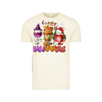 Vintage Arctic Happy Hallothanksmas wine glass and coffee Vintage Tee - NancyCooperArtShop