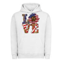 Pigment Lunar Rock patriotic sunflower love Urban Hoodie - BarkalooDesign