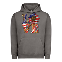 Pigment Tornado patriotic sunflower love Urban Hoodie - BarkalooDesign