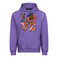 Tulip patriotic sunflower love Urban Hoodie - BarkalooDesign