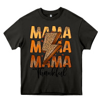Asphalt Thankful Mama Heavy Core Tee - MaliasSmallBusiness