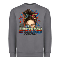 Storm All American nana messy bun Heavyweight Sweatshirt - FaDigitalArtStudio