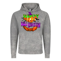 Cloud Rock Happy Halloween Vintage Hoodie - NancyCooperArtShop