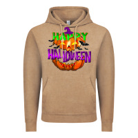Vintage Coffee Happy Halloween Vintage Hoodie - NancyCooperArtShop