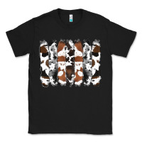 Black cowhide brushstrokes Classic Tee - RanaPortraitStore