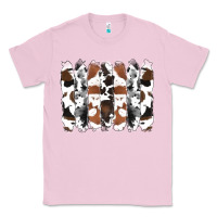 Bubblegum Pink cowhide brushstrokes Classic Tee - RanaPortraitStore