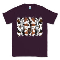 Plum cowhide brushstrokes Classic Tee - RanaPortraitStore