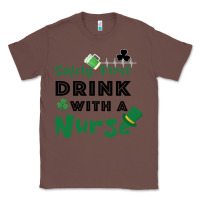 Chestnut Safety First Drink With A Nurse Classic Tee - Bettercallsaul