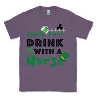 Lavender Safety First Drink With A Nurse Classic Tee - Bettercallsaul