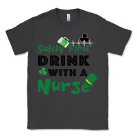 Smoke Safety First Drink With A Nurse Classic Tee - Bettercallsaul