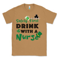 Toasted Coconut Safety First Drink With A Nurse Classic Tee - Bettercallsaul