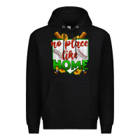 Black no place like home baseball Premium Hoodie - BundleAndBundleShop