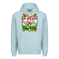 Blue Mist no place like home baseball Premium Hoodie - BundleAndBundleShop