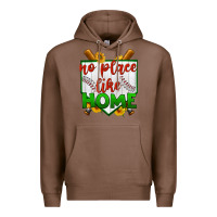 Chestnut no place like home baseball Premium Hoodie - BundleAndBundleShop