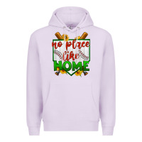 Lilac no place like home baseball Premium Hoodie - BundleAndBundleShop
