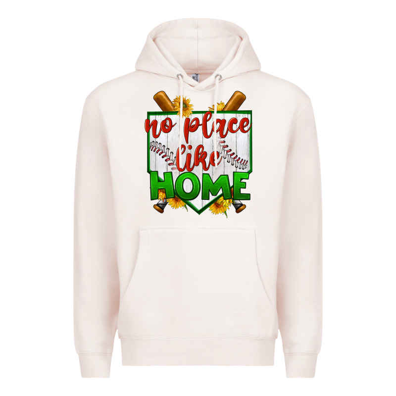 No Place Like Home Baseball Premium Hoodie by BundleAndBundleShop | Teevron