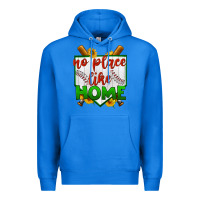True Royal no place like home baseball Premium Hoodie - BundleAndBundleShop