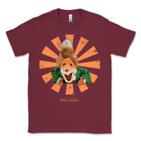 Burgundy basil brush retro japanese Classic Tee - tuanDangUi