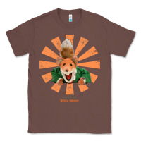 Chestnut basil brush retro japanese Classic Tee - tuanDangUi