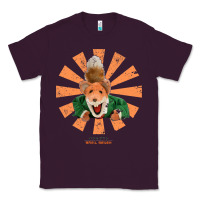 Plum basil brush retro japanese Classic Tee - tuanDangUi