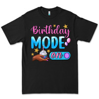Black Birthday Mode On Premium Tee - BundleAndBundleShop