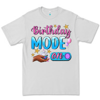 Dove Grey Birthday Mode On Premium Tee - BundleAndBundleShop